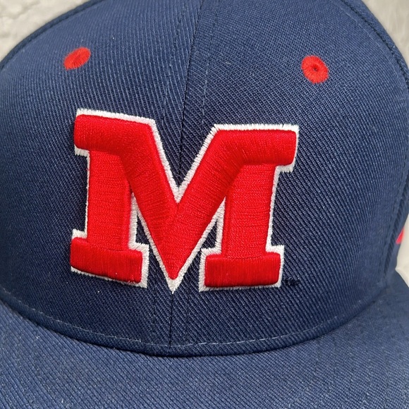 Ole Miss University of Mississippi Nike Dri-Fit Size 7 1/4” College Athletic Hat - Picture 7 of 16